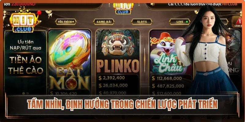 Tầm nhìn, định hướng trong chiến lược phát triển của cổng game
