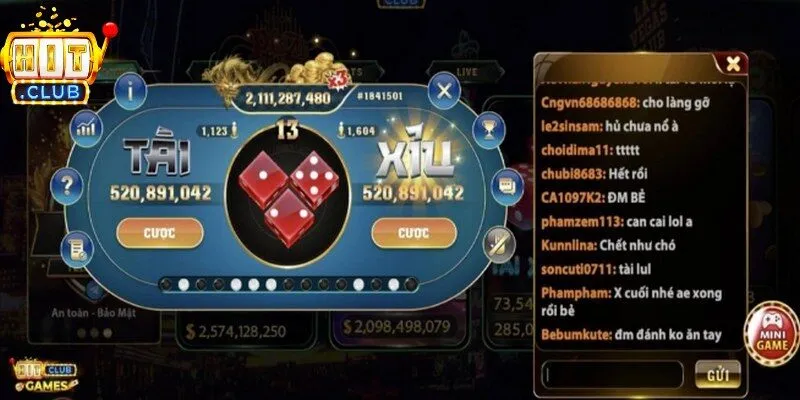 Kinh nghiệm chơi Tài Xỉu Hitclub bất bại cho mọi game thủ mê săn thưởng